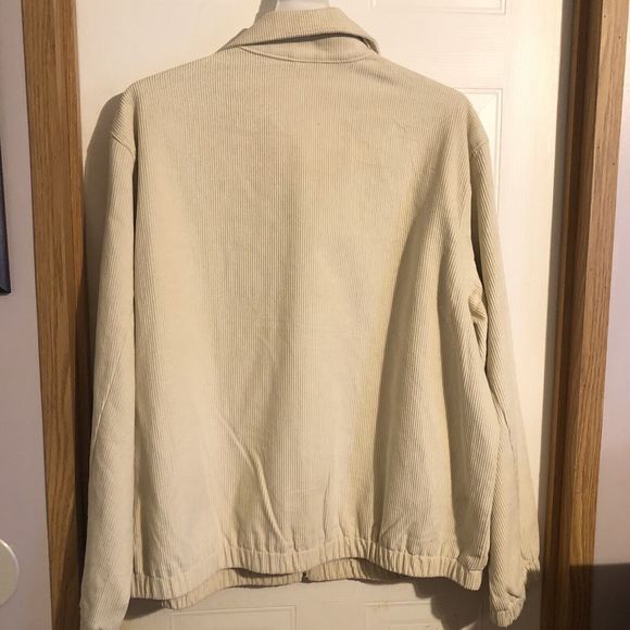 COPY - George Cream Soot Corduroy Full Zip Jacket Medium - Picture 4 of 14